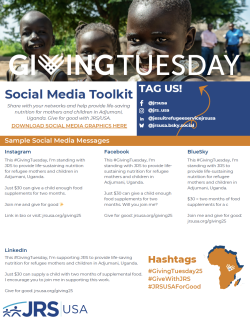 2025 Giving Tuesday SM Partner Packet - Download now to encourage others to participate with you.